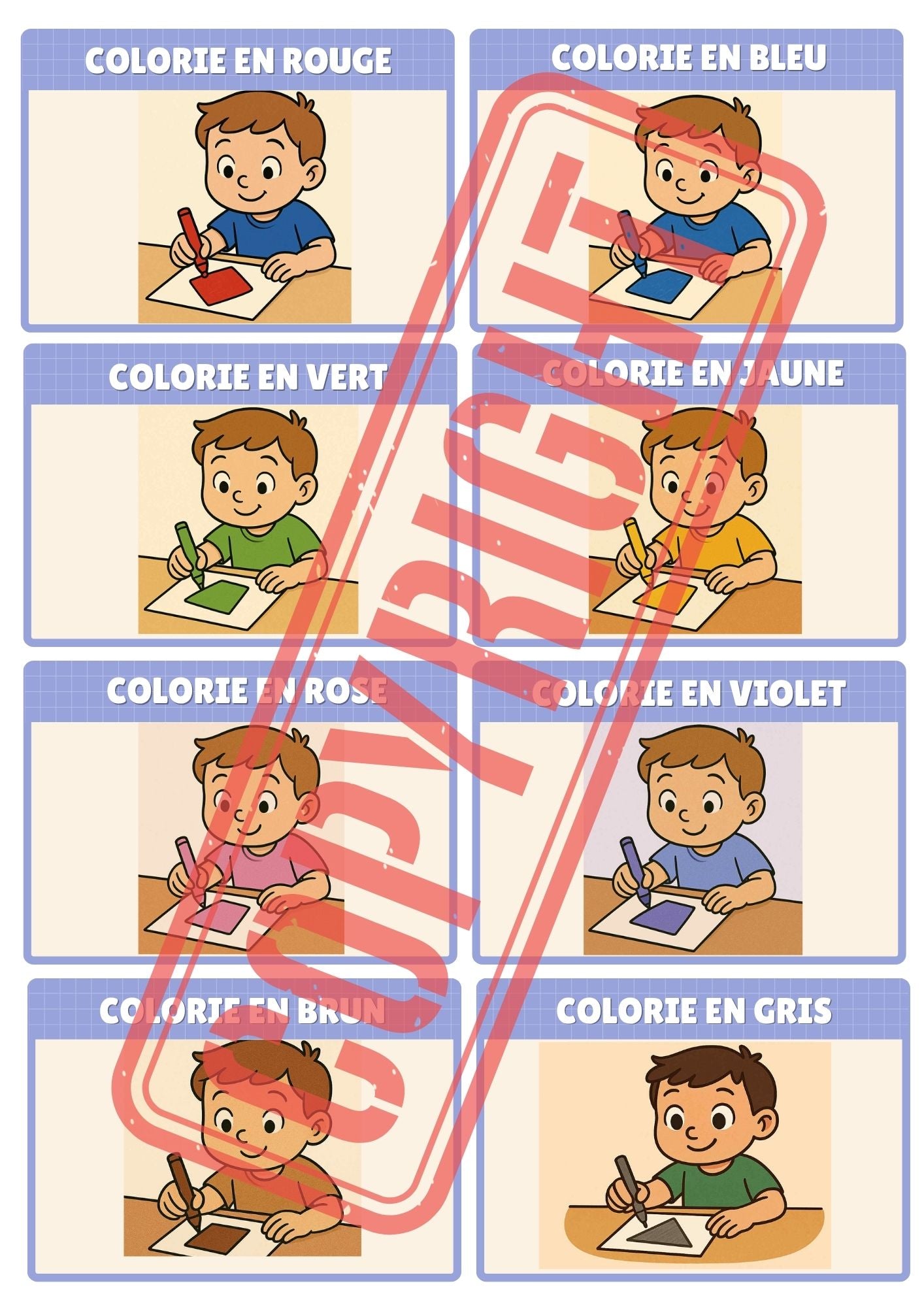 Mon p'tit dictionnaire des consignes illustrées ( 112 cartes consignes )