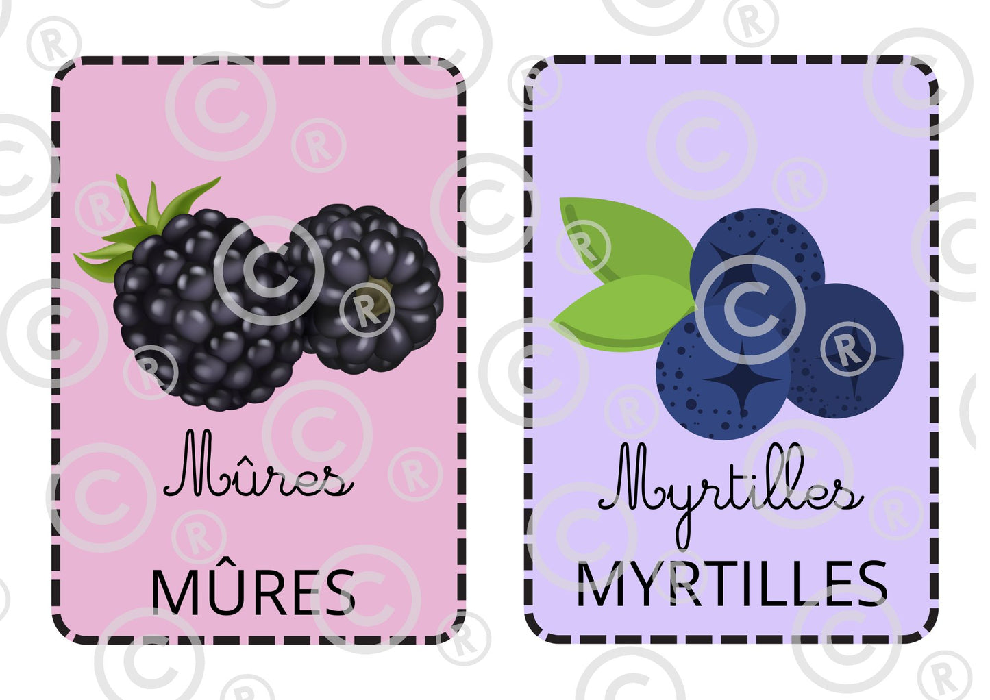 NOUVEAU ! Le tourne'mots sur LES FRUITS