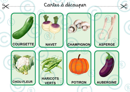 Loto des légumes PDF