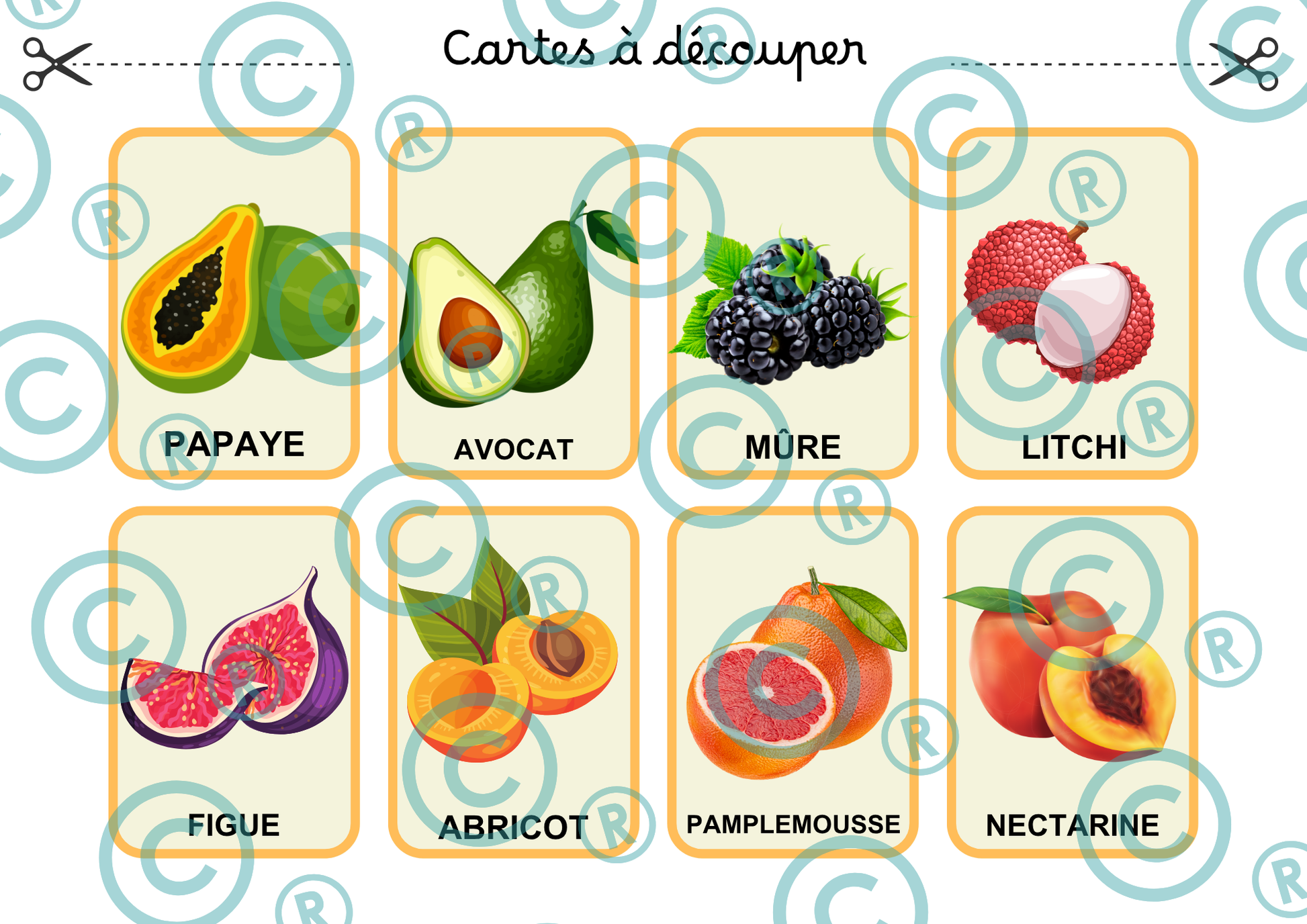 Loto des "fruits"