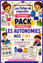 Pack: Préparations de leçon "LES AUTONOMIES " Acc/M1 PDF