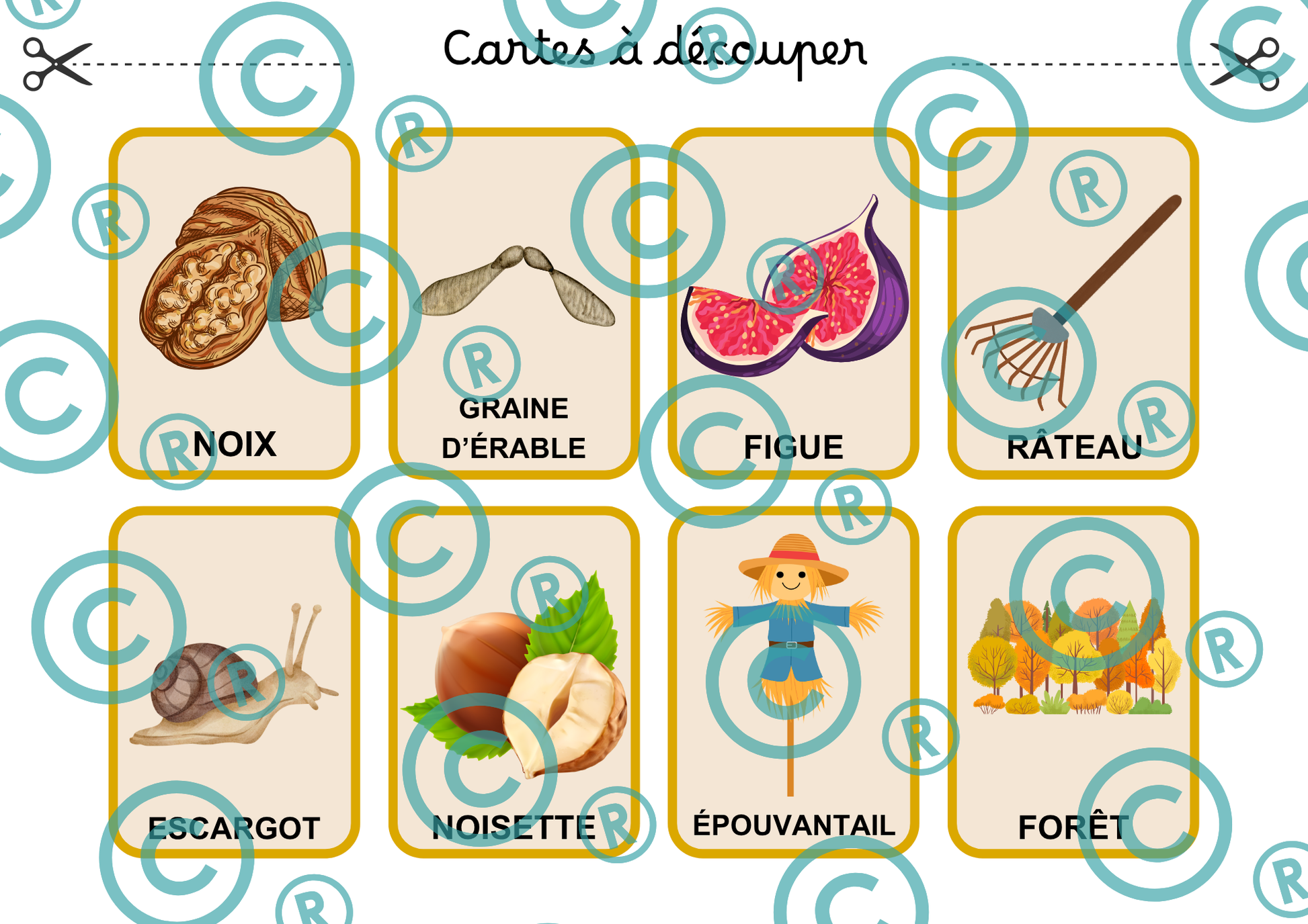 Loto de l'automne PDF