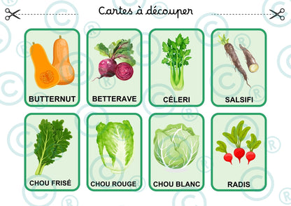 Loto des légumes PDF