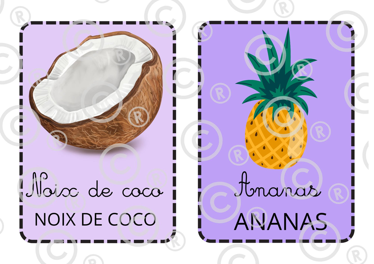NOUVEAU ! Le tourne'mots sur LES FRUITS