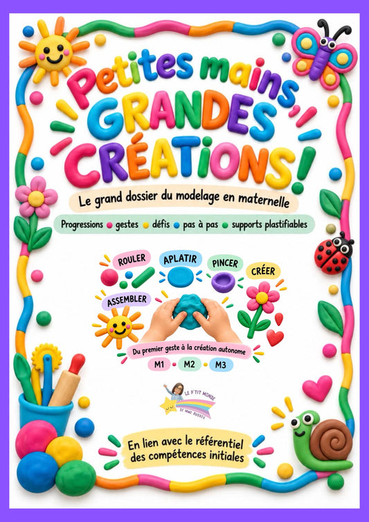 Le grand dossier du Modelage en maternelle pdf