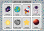 Le loto de l'espace
