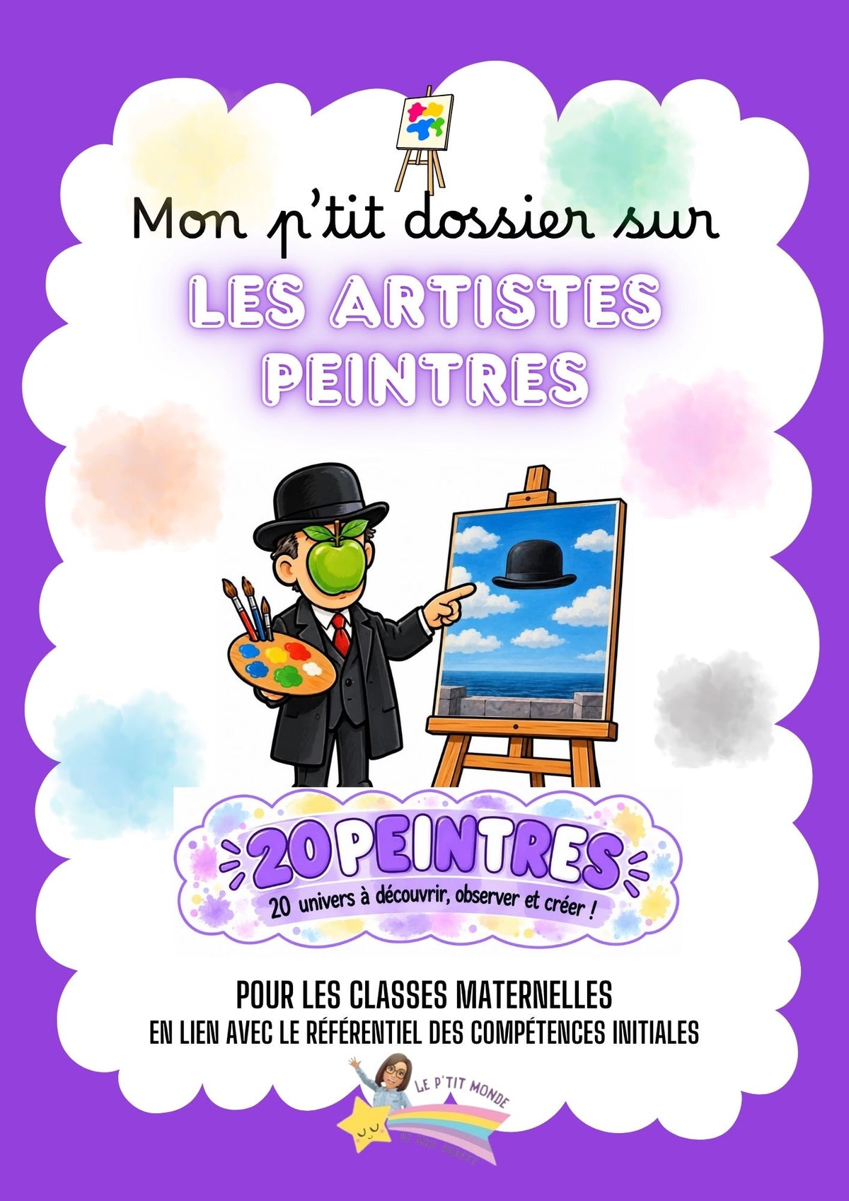 NOUVEAU! Mon p'tit dossier sur les peintres (Pdf)