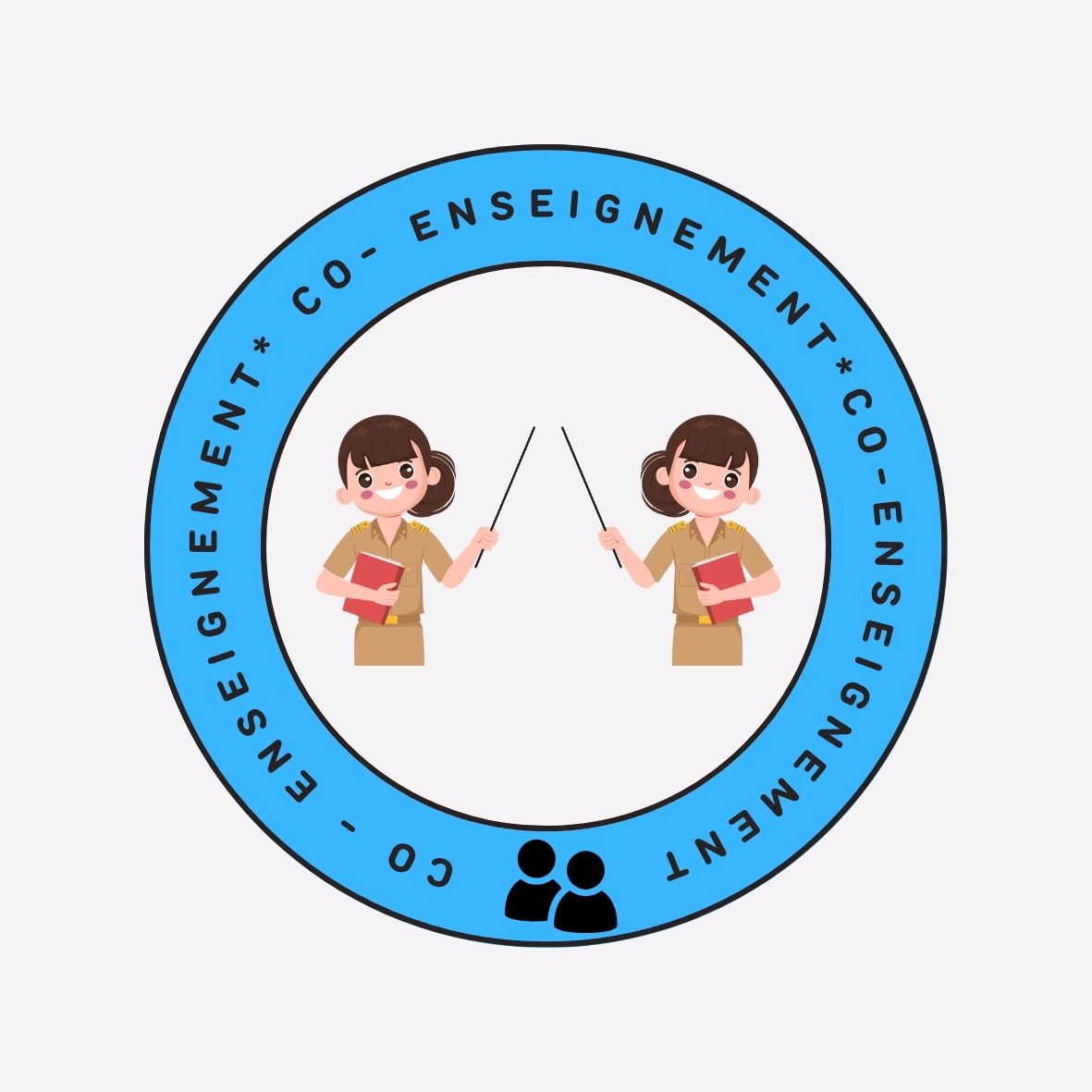 STICKERS : Co - enseignement