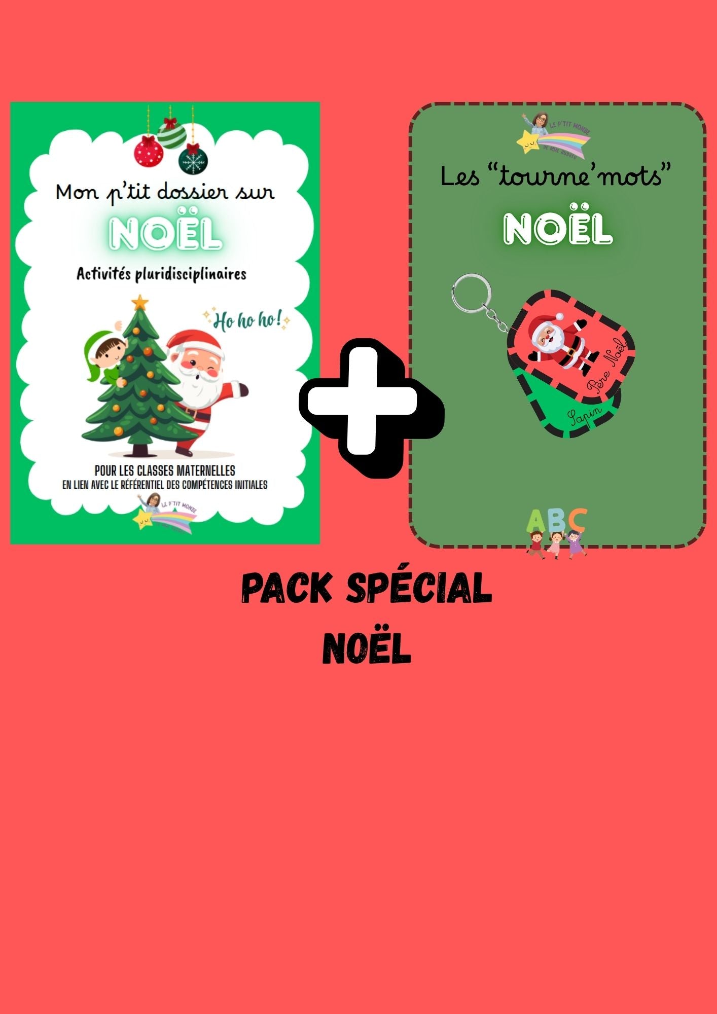 Pack Noël: Mon Dossier + Tourne'mots