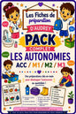 PACK COMPLET  Préparations de leçon "Les Autonomies " Acc/M1/M2/M3 PDF