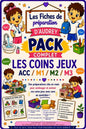 PACK COMPLET Préparations de leçon "LES COINS JEUX " Acc/M1/M2/M3 PDF