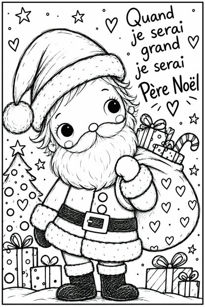 Mini dossier Père noel à la manière de ...