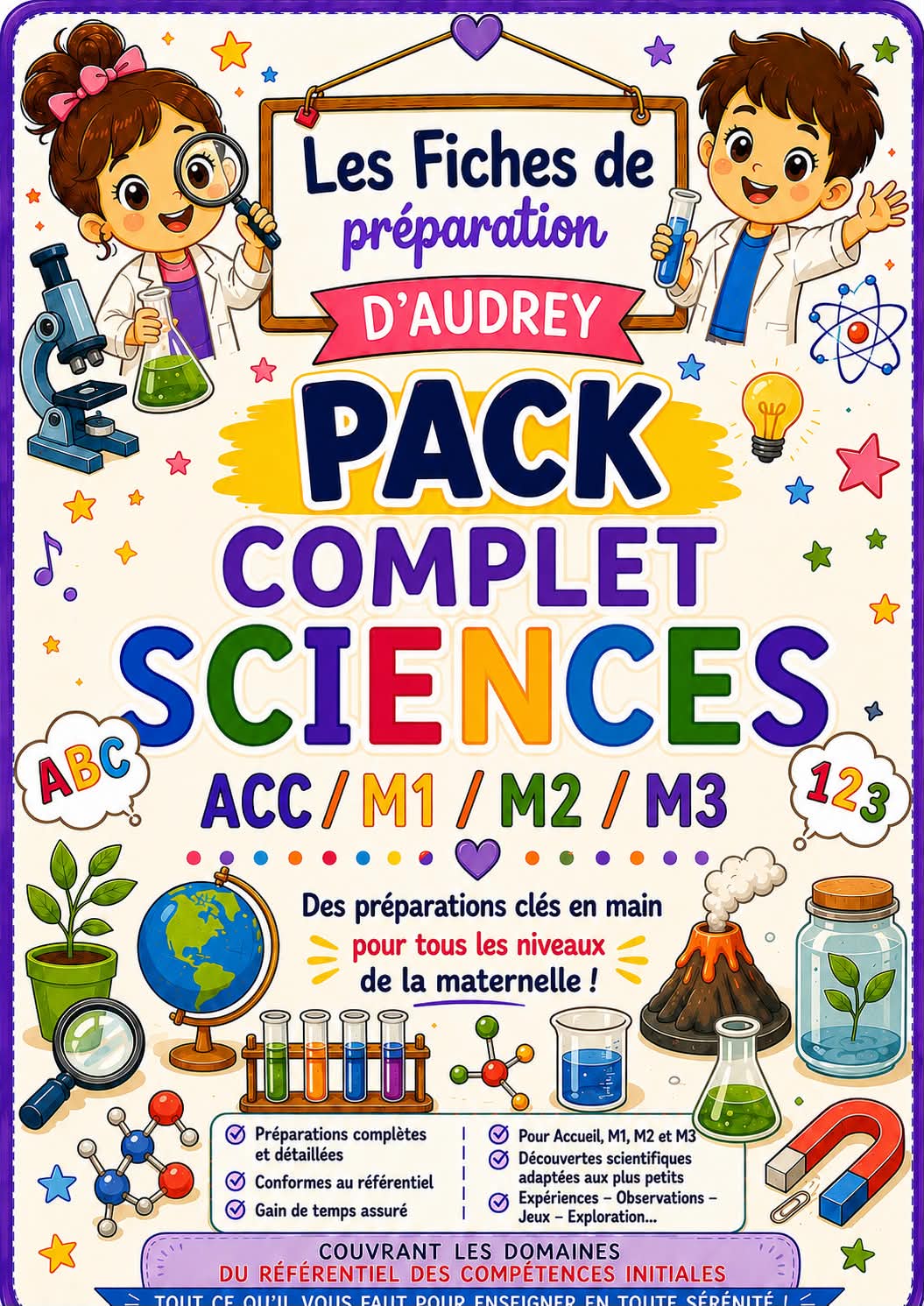 PACK complet de SCIENCES de prépas de leçons complètes Acc/M1/M2/M3 PDF