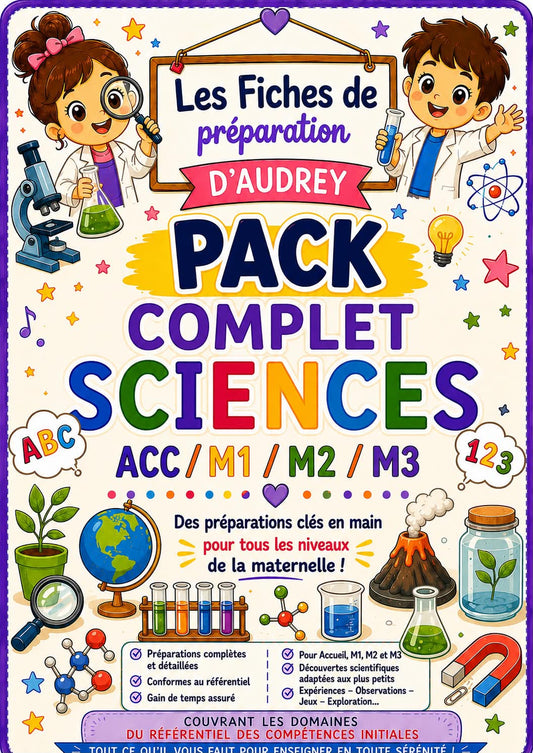 PACK complet de SCIENCES de prépas de leçons complètes Acc/M1/M2/M3 PDF