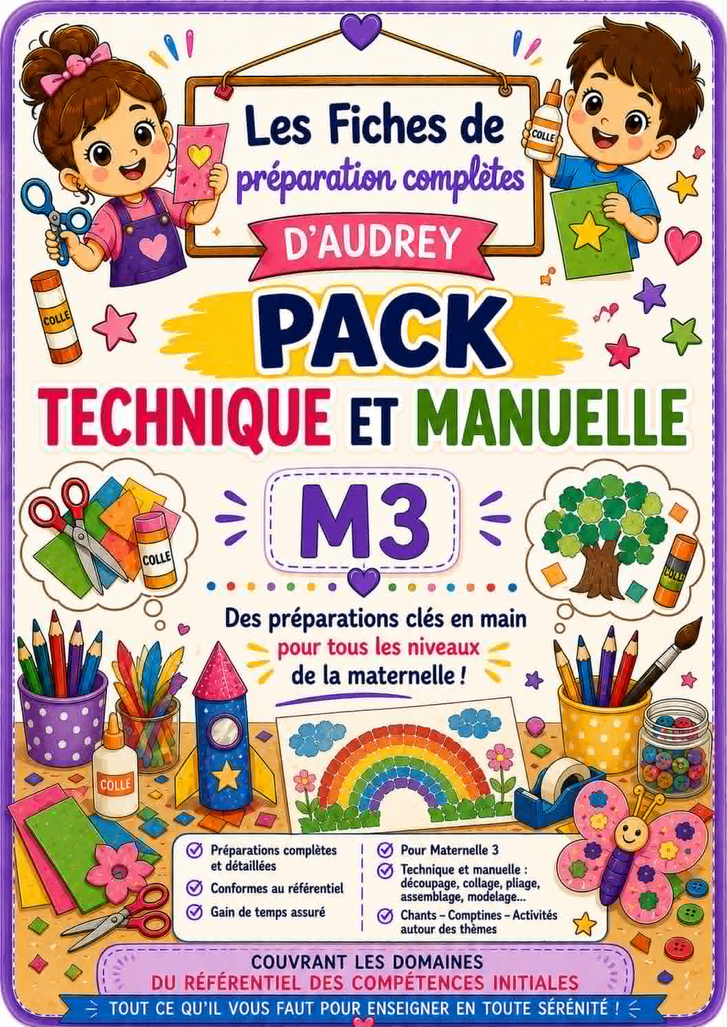 PACK Technique et Manuelle de préparations de leçon complètes M3 PDF