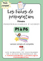 Prépas personnalisables : PRIMAIRES: Pack complet: P1 à P6 : PDF (version simple + version complète)en lien avec les programmes de l'enseignement catholique