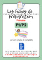 Prépas personnalisables : PRIMAIRES: Pack  Double niveau: P1 / P2 : WORD (version simple + version complète)en lien avec les programmes de l'enseignement catholique