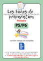 Prépas personnalisables : PRIMAIRES: Pack  Double niveau: P5 / P6 : WORD (version simple + version complète)en lien avec les programmes de l'enseignement catholique