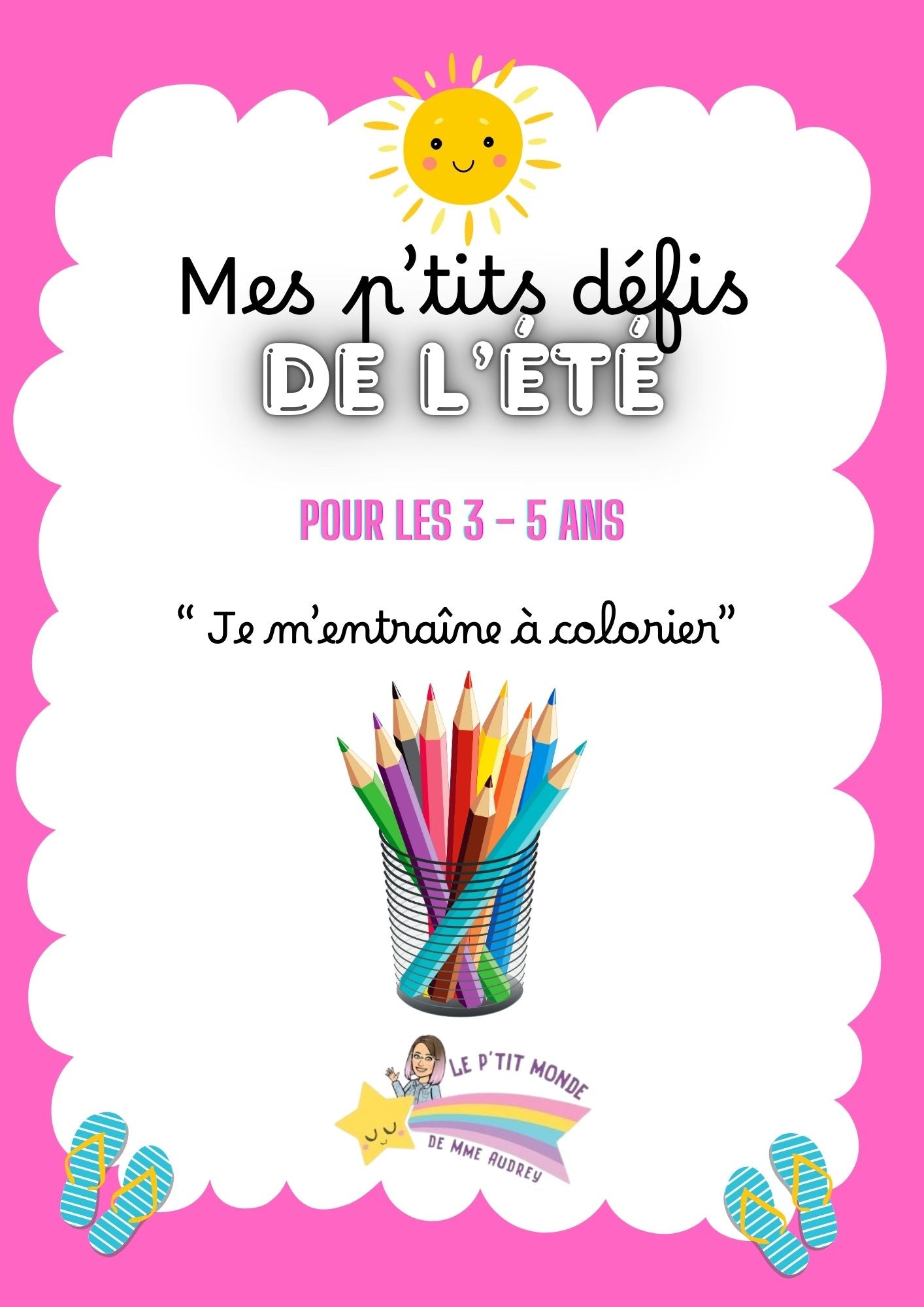 Cahiers de vacances "Je m'entraîne au coloriage"
