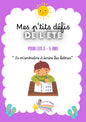 PDF Cahier de vacances "Je m'entraîne à écrire les lettres" PDF